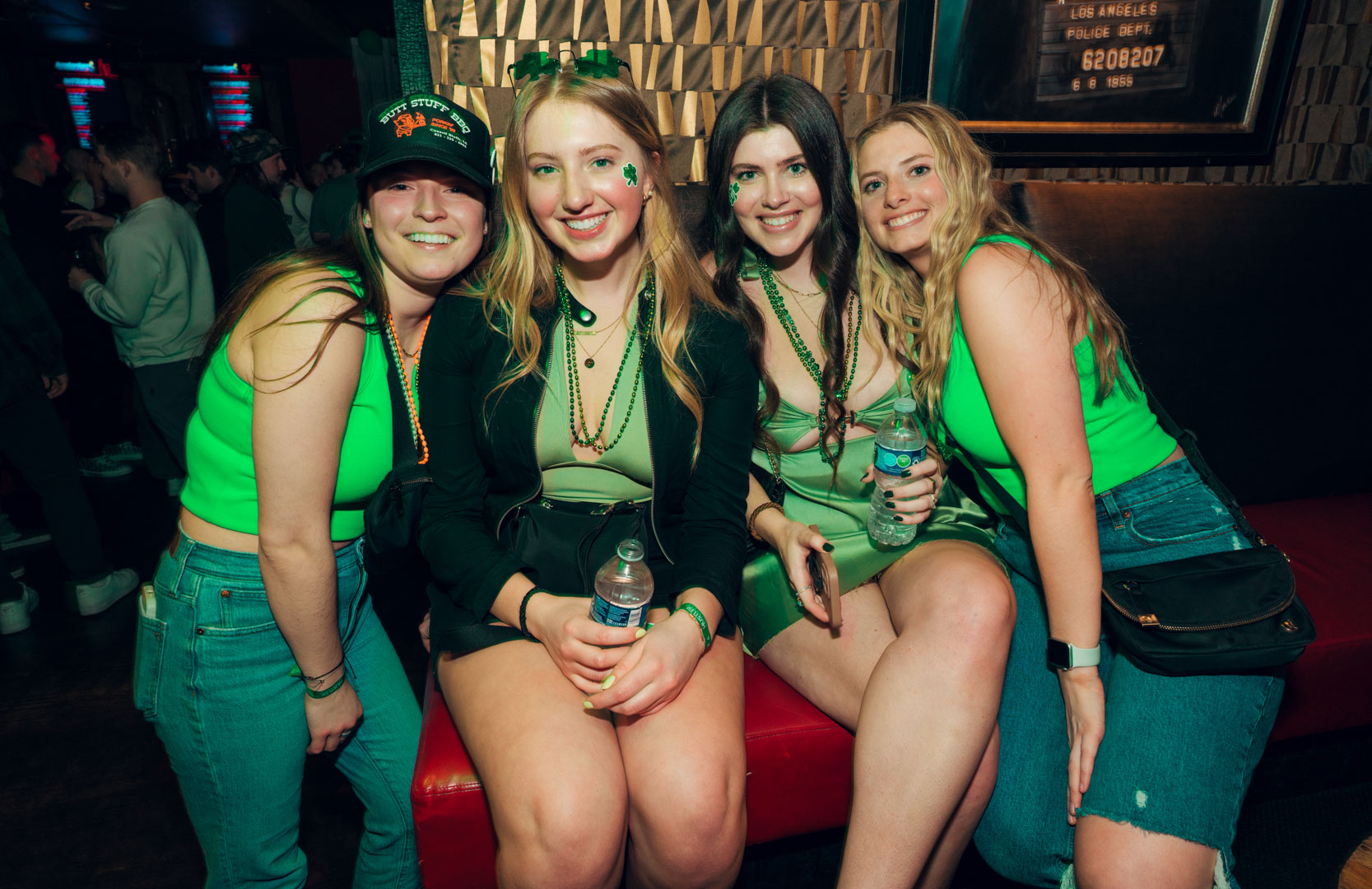 picture of people during St Paddys at Amsterdam Lounge